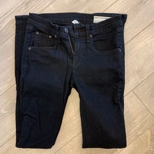 Rag & Bone black skinny fit jeans